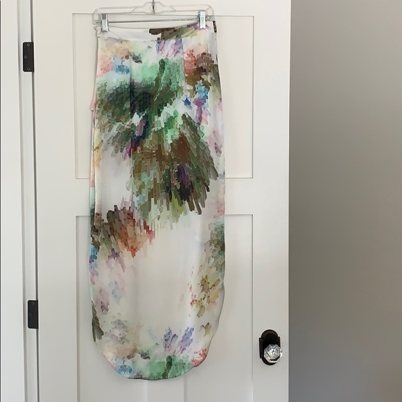 Topshop Silky Skirt - Picture 3 of 7